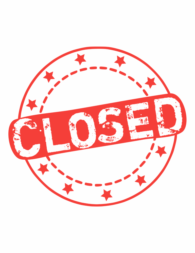 CLOSED