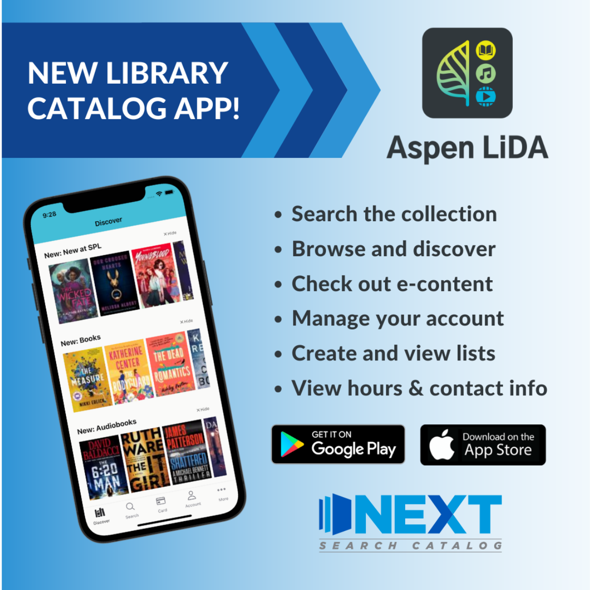 Aspen LIDA - Library App